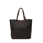 Elegant Women's Shoulder Tote Bag - Luxury Handmade Leather Handbag