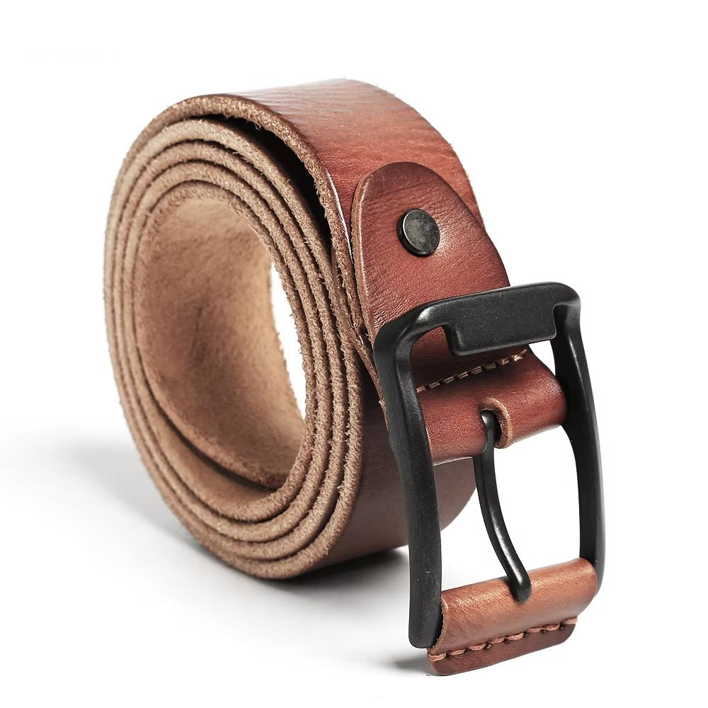 Men's Handmade Genuine Leather Belt