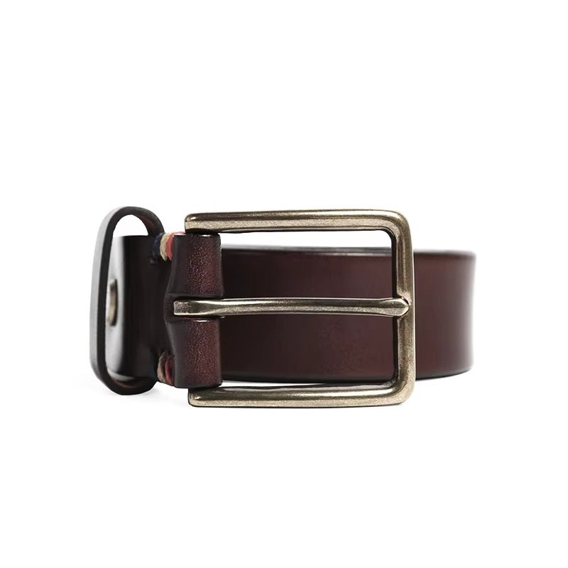 Men's Handmade Cowhide Leather Belt