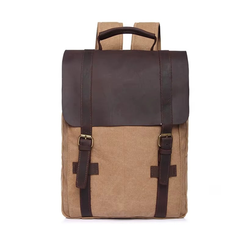 Waterproof Canvas Travel Backpack, Camera Gear Backpack for Adventurers