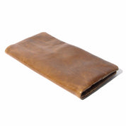 Handmade Unisex Distressed Full Grain Leather Continental Wallet