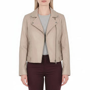 Women's Handmade Moto Leather Jacket