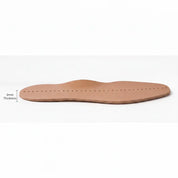 Tan Slim Leather Insoles for Shoes — Abborne