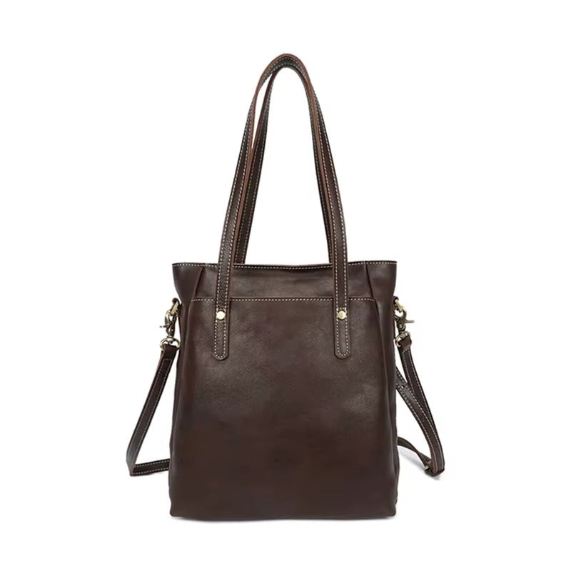 Men’s Vintage Crossbody Messenger Bag – Genuine Leather Shoulder Tote