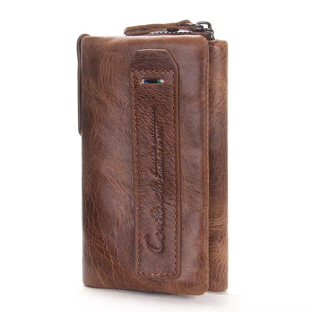 Multi-Functional Leather Key Holder, Wallet Organizer