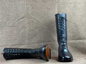 New Handmade Mens Style Superb Leather Boots Long Men Boot Leather