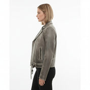 Women's Handmade Moto Leather Jacket