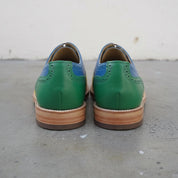 Men's Multicolor Wingtip Leather Oxfords — Frobisher