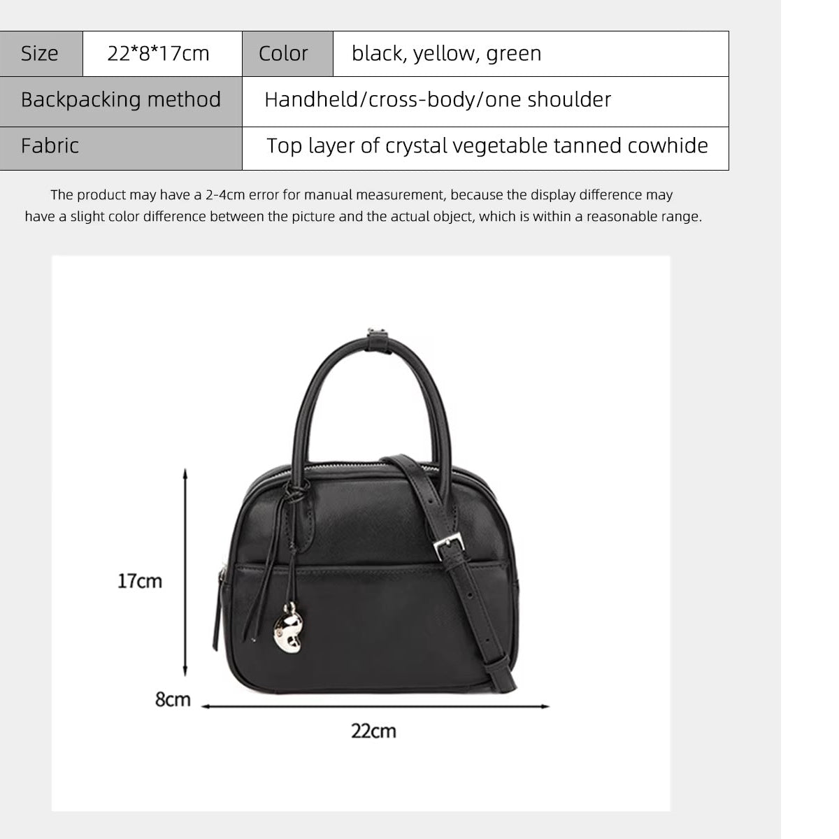 Women's Luxury Crossbody Bag - Premium Leather Shoulder Bag