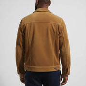 Men's Trucker Suede Jacket