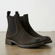 Men's Handmade Suede Ankle Chelsea Boots