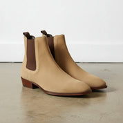 Handcrafted Men's Suede Chelsea Boots