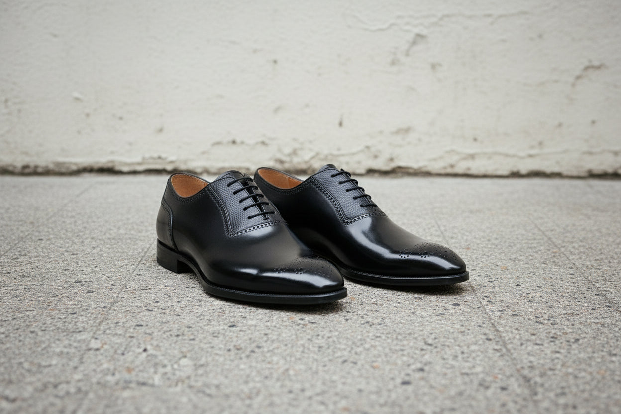 Handcrafted Men's Brogue Formal Leather Shoes