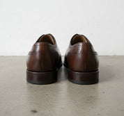Men's Brown Leather Oxford Brogue Formal Shoes