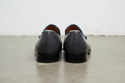 Handmade Men Shoes Mens Black Tassels Leather Shoes Dress Leather Shoes