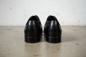 Men's Black Suede and Leather Formal Shoes