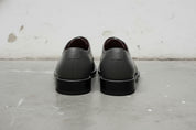 Men's Gray Leather Derby Dress Shoes