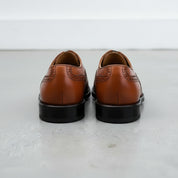 Handmade Men's Brown Oxford Leather Formal  Dress Shoes