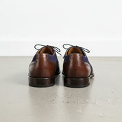 Handcrafted Two-tone Formal Wingtip Shoes