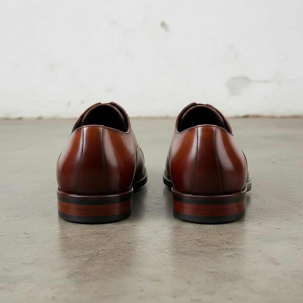 Handmade Men's Full Grain Leather Formal Dress Shoes