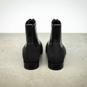 Handmade Men Wingtip Boots, Suede and Leather Ankle Boots