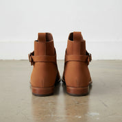 Men's Fashion Ankle High Tan Brown Suede Jodhpurs Boots