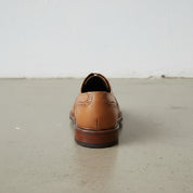 Handmade Men's Full Grain Leather Wingtip Dress Shoes