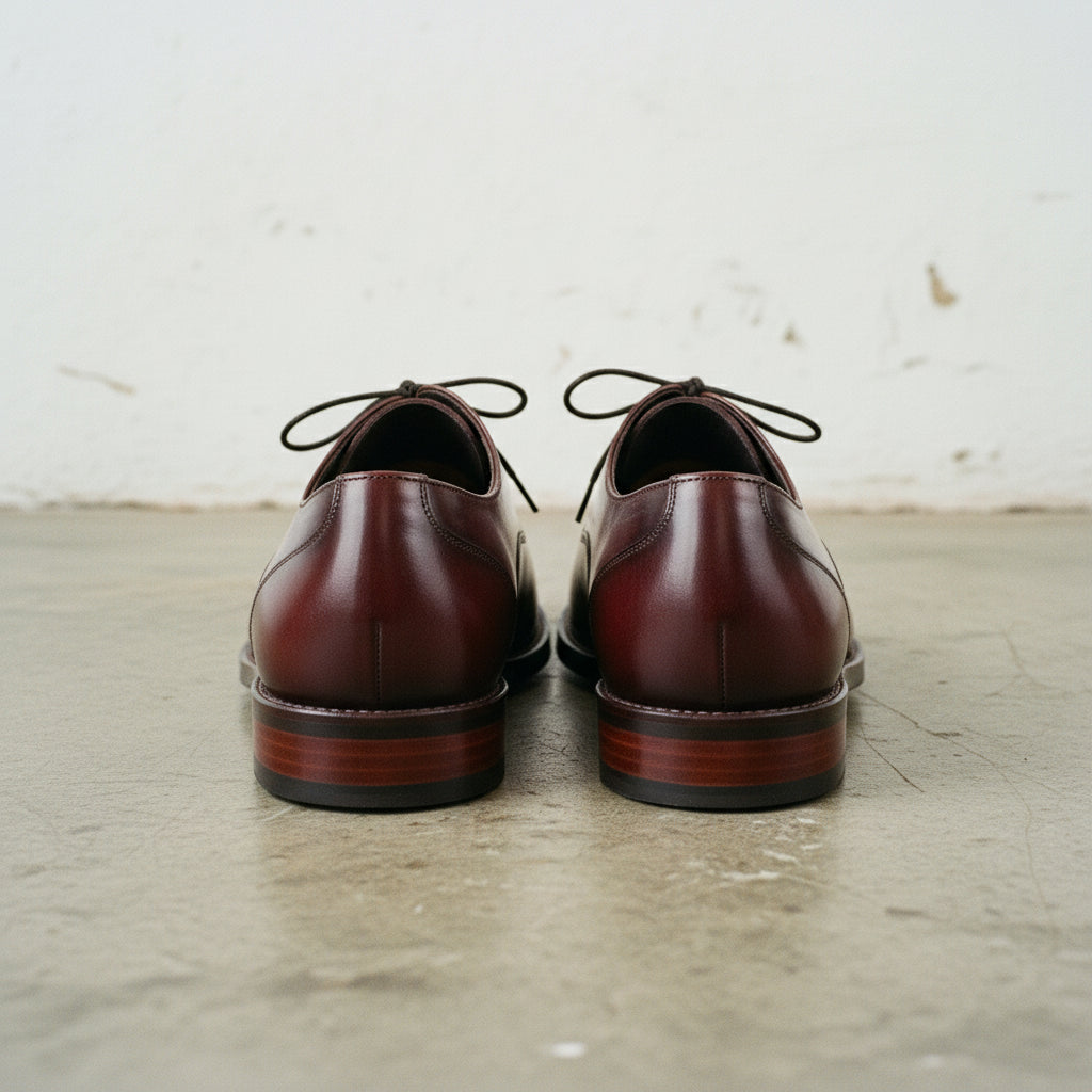 Handmade Men's Full Grain Leather Elegant Oxford Dress Shoes