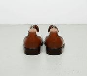 Handmade Mens Two Tone Formal Shoes, Men's Brown and White Spectator Shoes