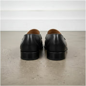Handmade Men's Two Tone Leather Slip on Moccasins