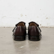 Handmade Men's Dark brown Fringe Shoes, Men leather Loafer shoes