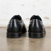 Handmade Men's Full Grain Leather Wingtip Brogue Shoes