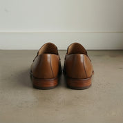 Men's Brown Leather Loafers