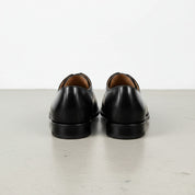 Men's Black Leather Oxfords