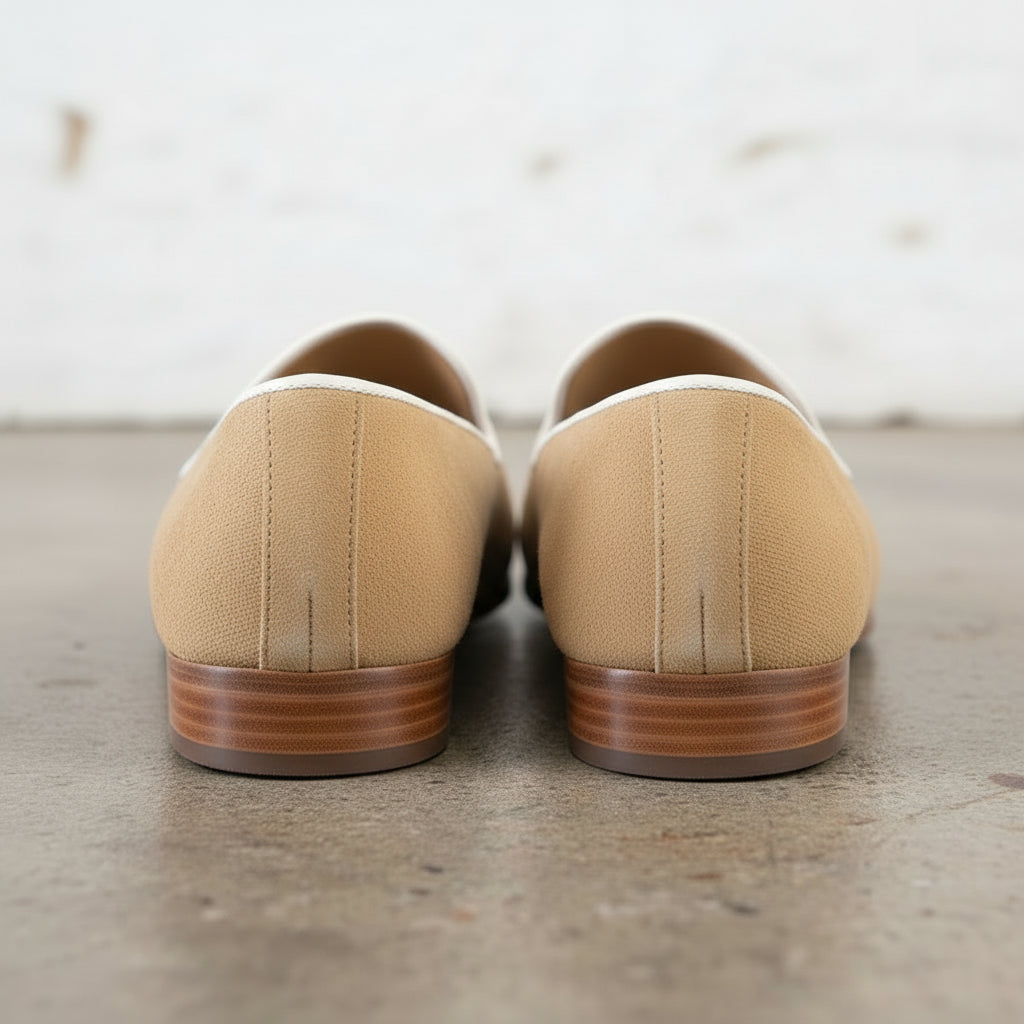 Handmade Men's Tan Suede Leather Loafers