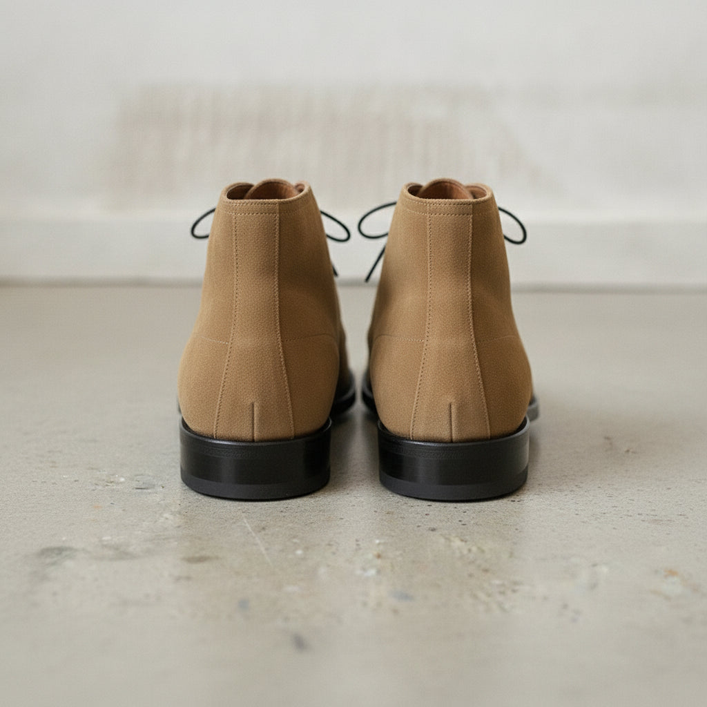 Men's Tan Suede Chukka Boots