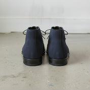 Men's Navy Blue Suede Chukka Boots