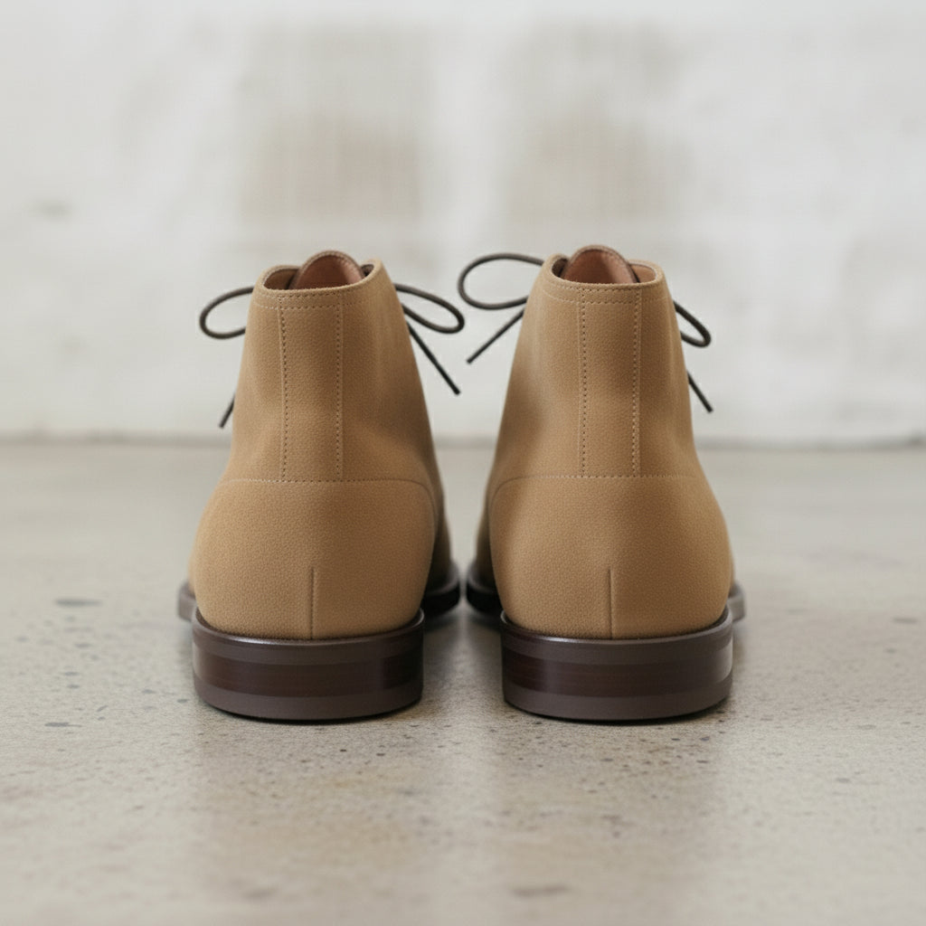 Men's Tan Suede Chukka Boots