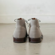 Men's Light Gray Suede Chukka Boots