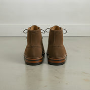 Men's Dark Brown Cap-Toe Suede Ankle Boots — Coldstream