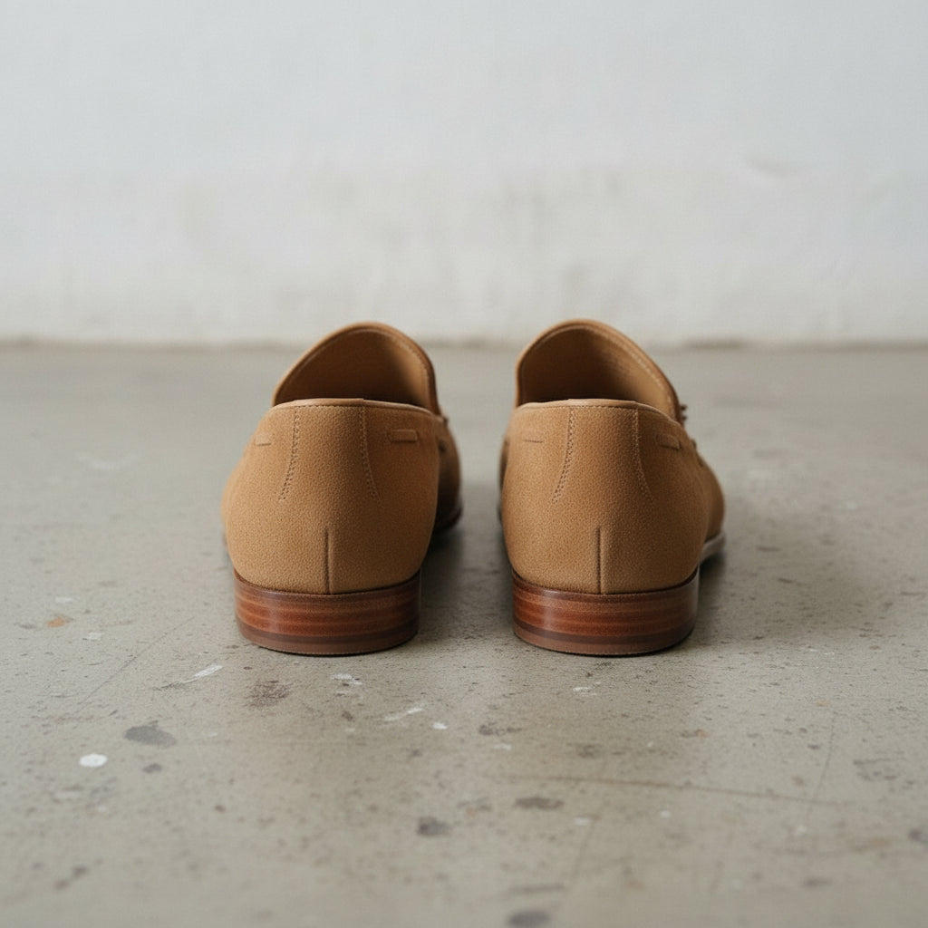 Tan Suede Tassel Loafers — Dover — Dover
