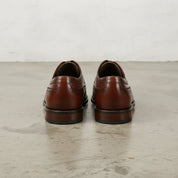 Men's Brown Wingtip Leather Brogue Derby — Bathwick