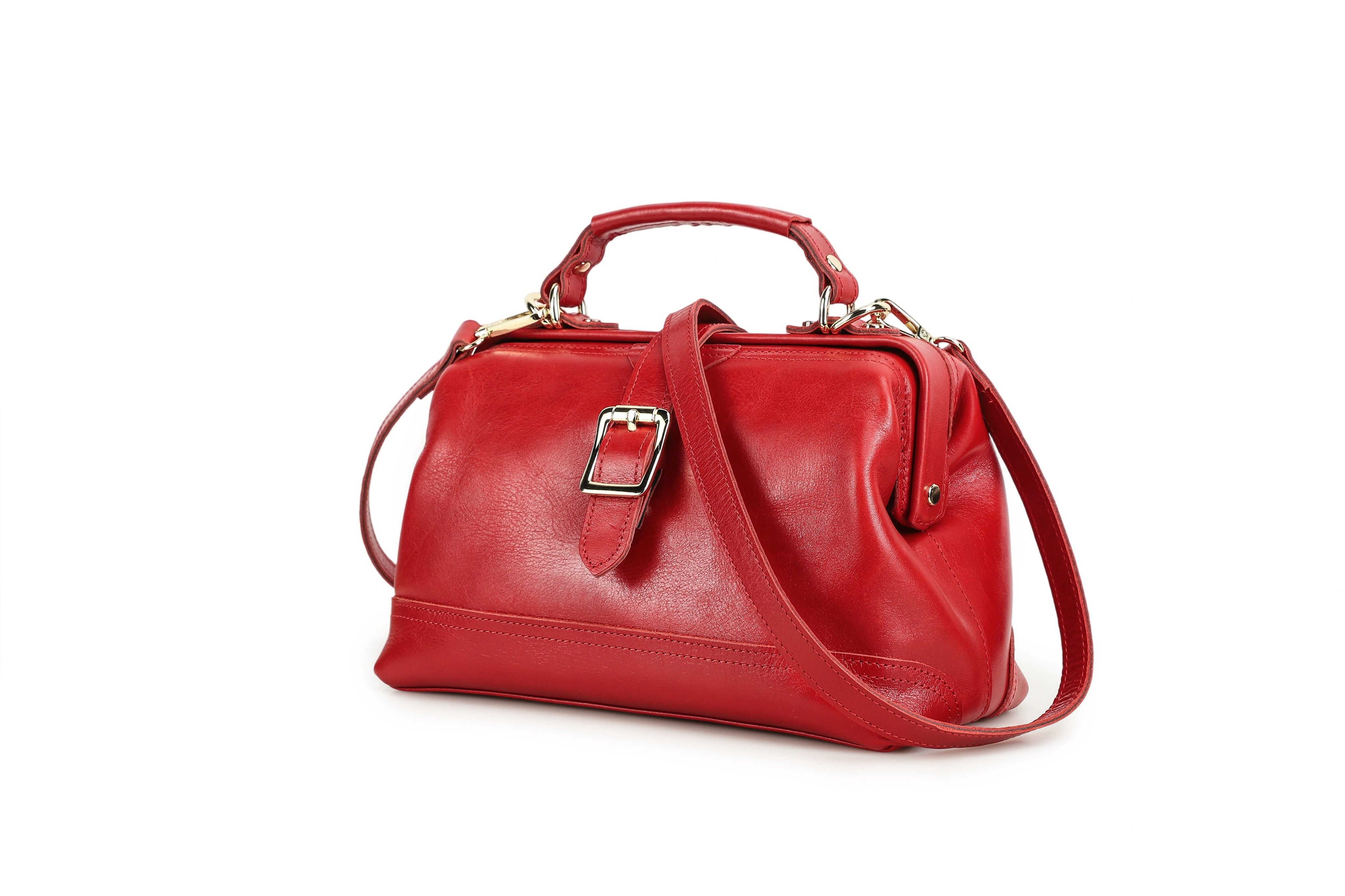 Vintage Leather Messenger Bag for Women, Premium Crossbody Handbag for Everyday Use