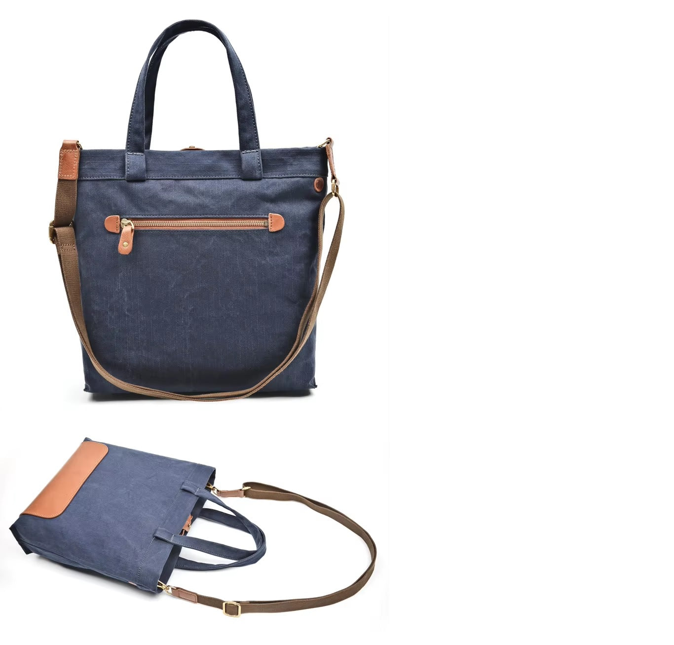 Stylish Women's Foldable Canvas Tote Bag