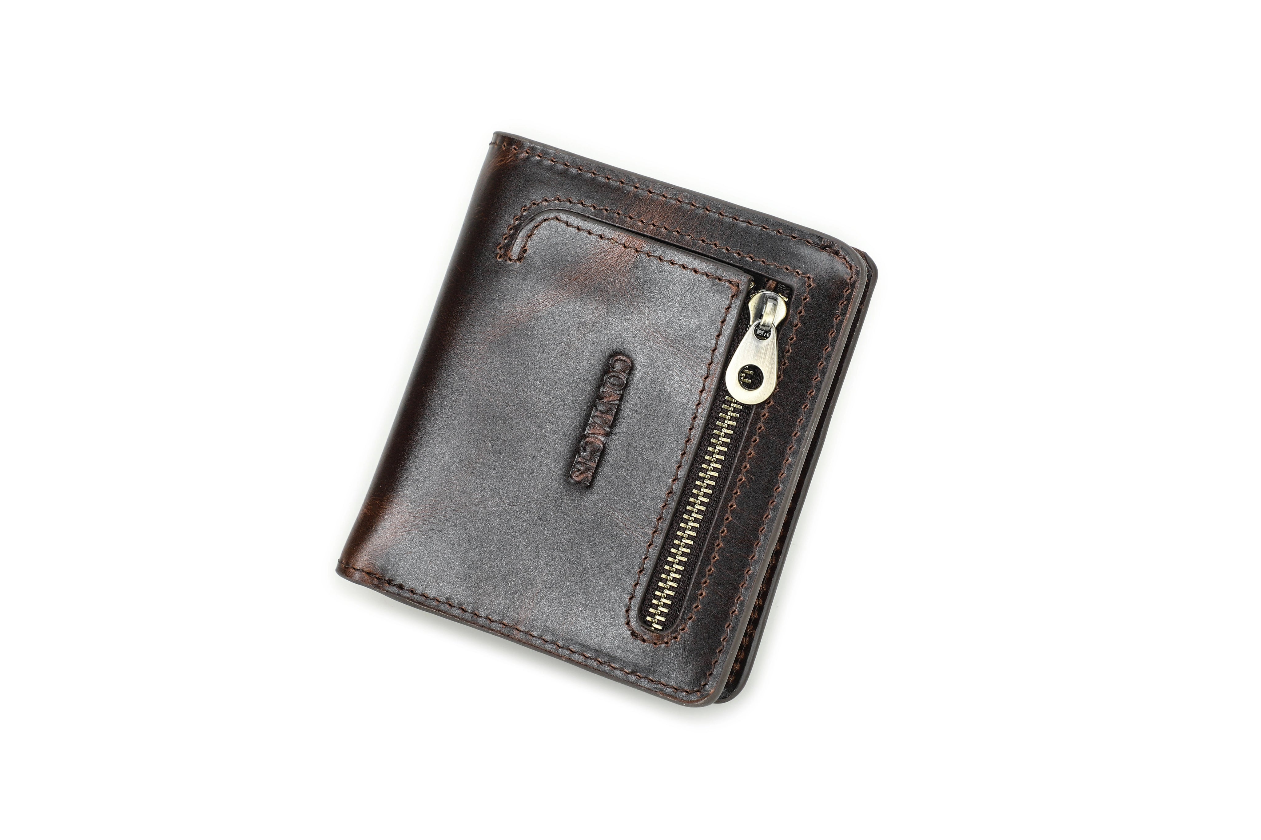 Women’s Slim Leather Bifold Wallet