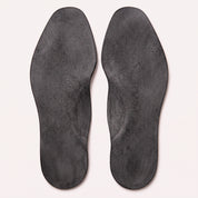 Black Diamond-Punched Full-Grain Leather Insoles — Finham