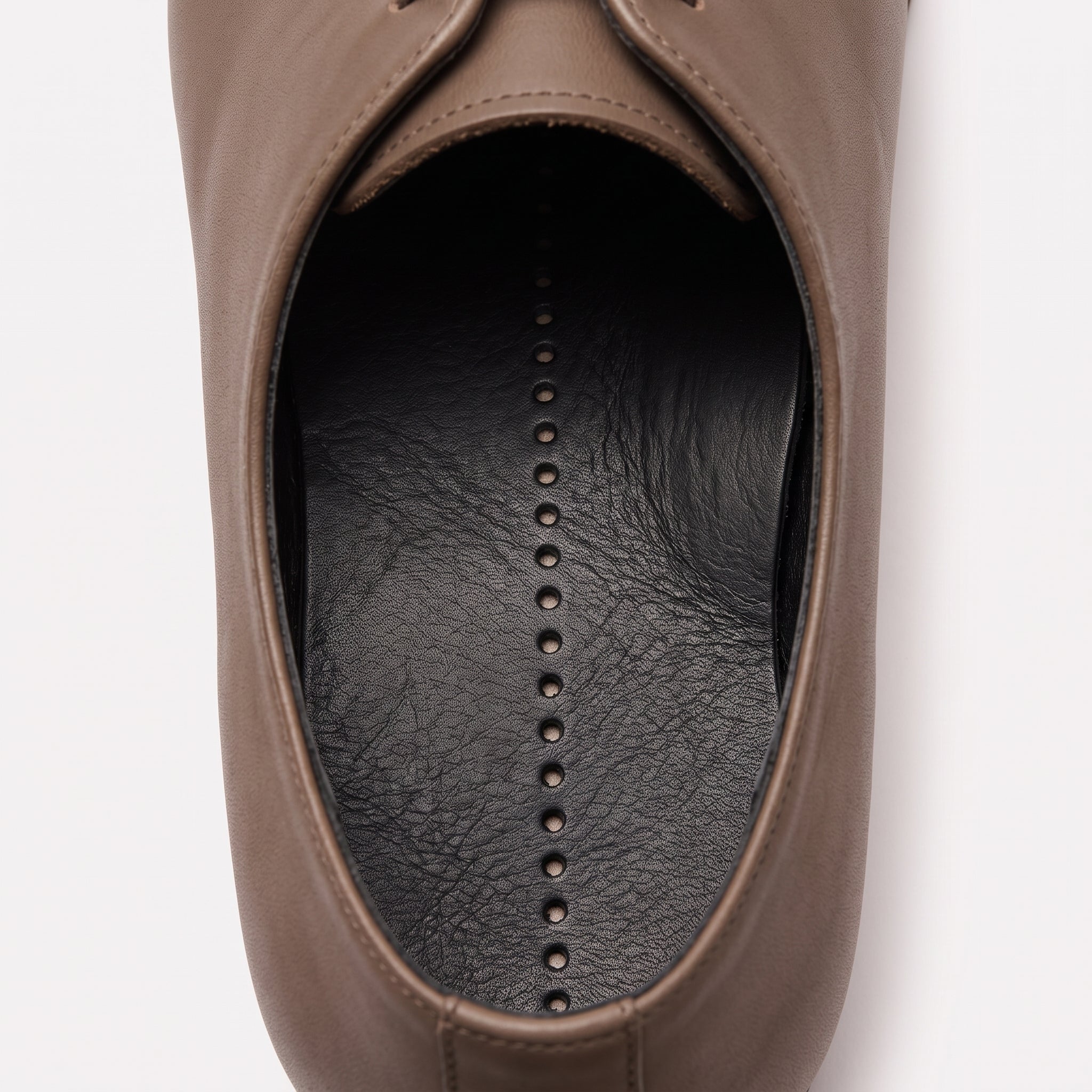Black Slim Leather Insoles for Shoes — Abborne