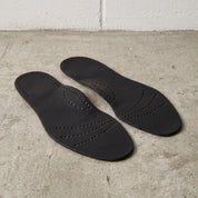 Black Full-Grain Leather Insoles — Acrest