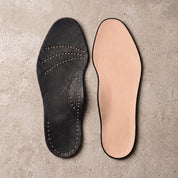 Black Full-Grain Leather Insoles — Acrest