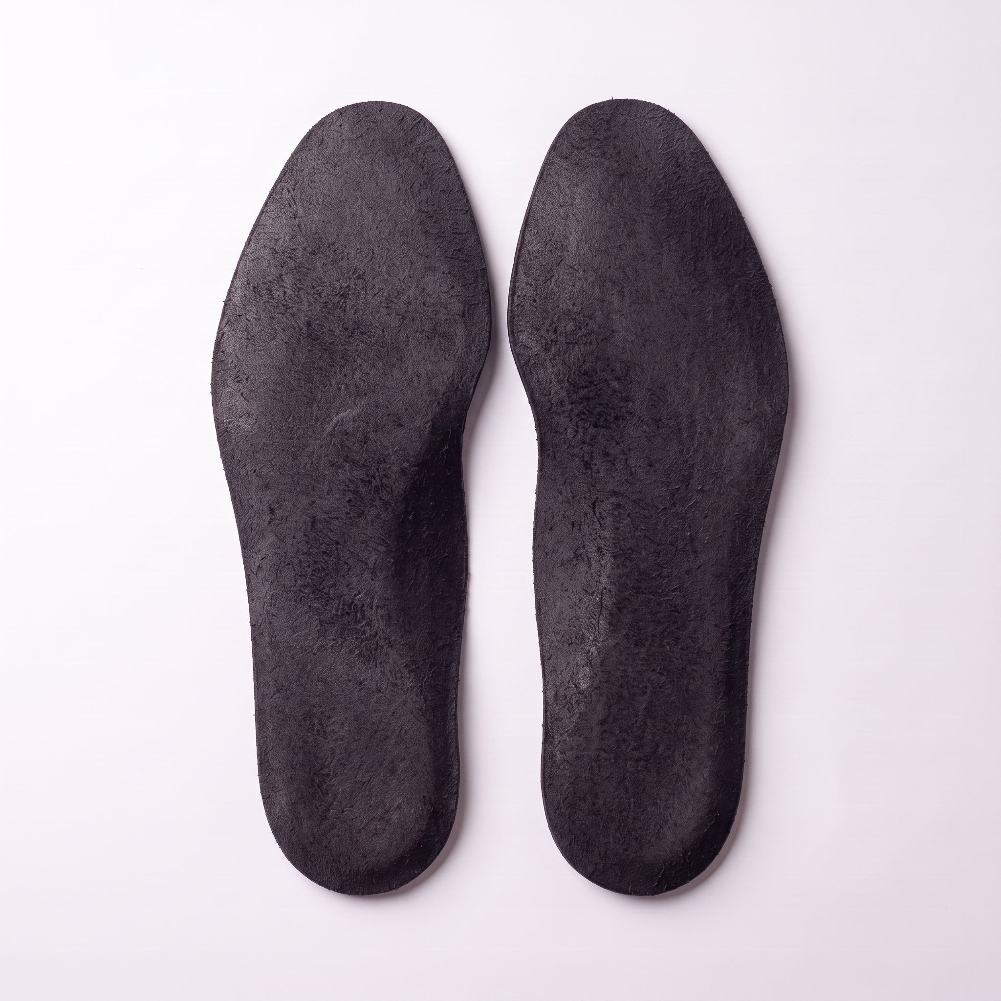 Black Full-Grain Leather Insoles — Acrest
